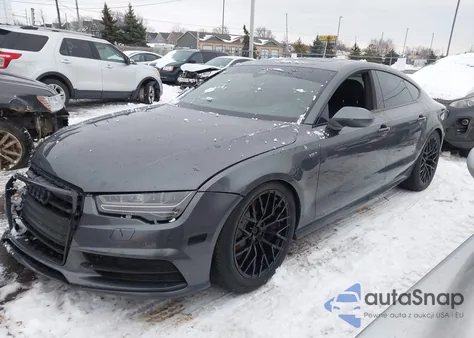 2016 Audi S7 4.0T z USA, uszkodzony, nr VIN WAUW2AFC4GN132667